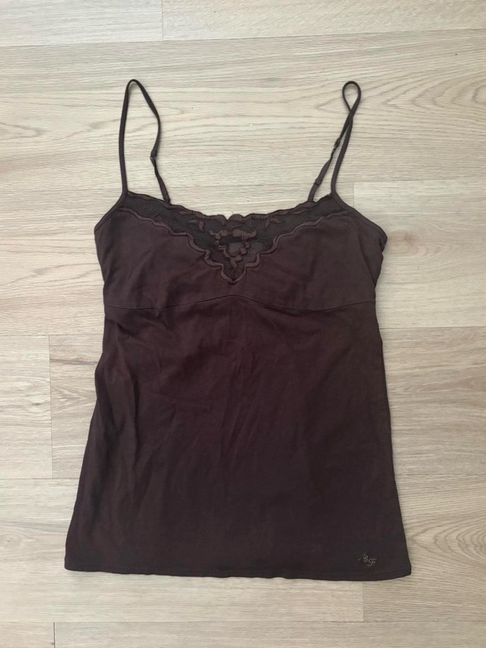 Abercrombie & Fitch cami lace top Y2K Size medium